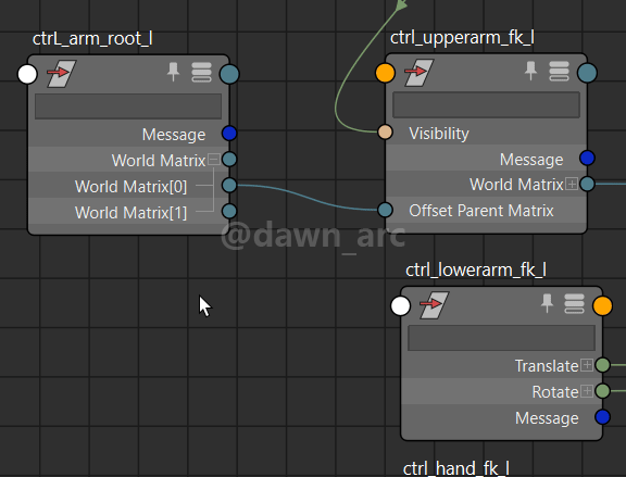 [Maya]Rigging 12 - Limbs FK